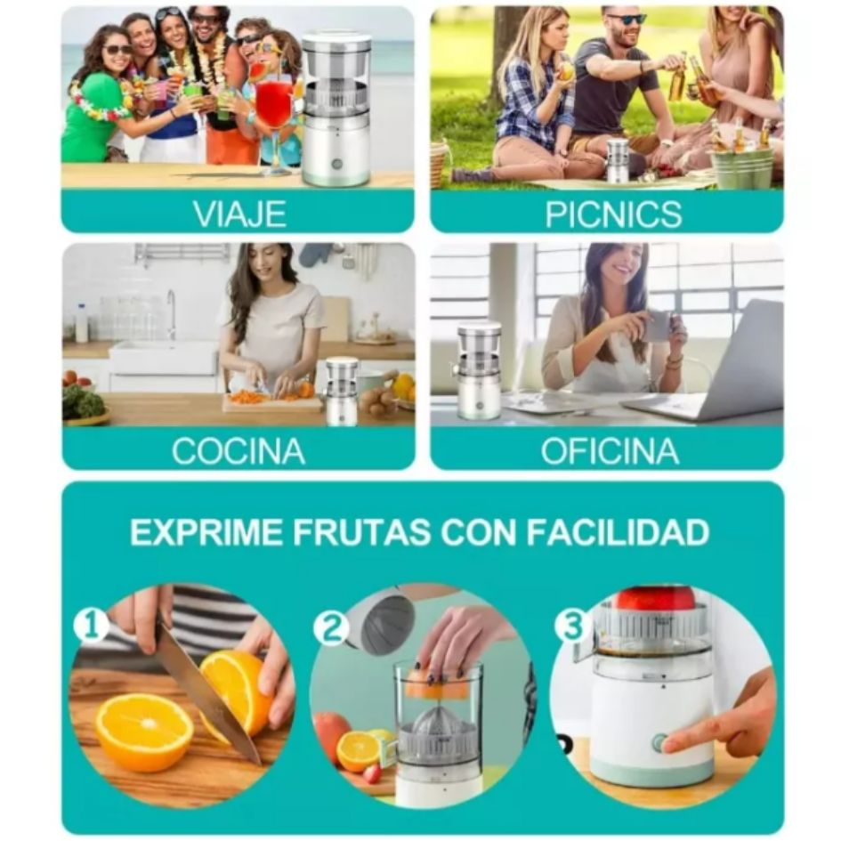 Juice Master: Extractor de Jugo Electrico