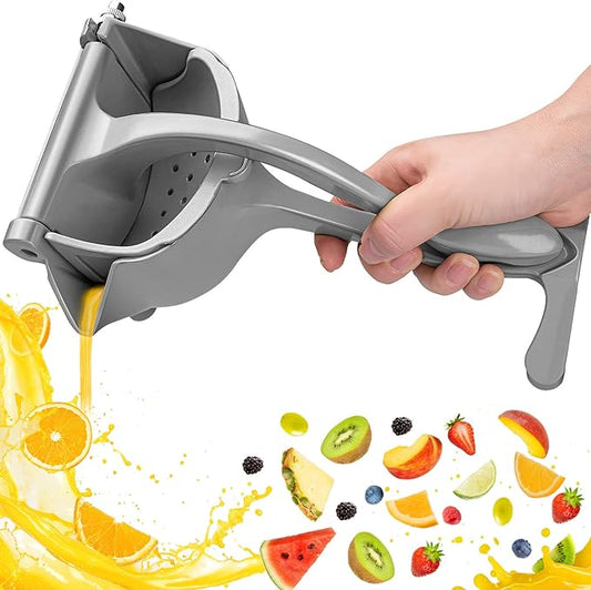 JuiceMaster Pro: Exprimidor Manual de Frutas Metalico