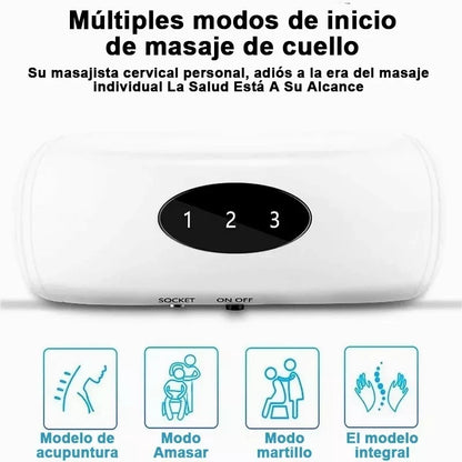 Masajeador de Cuello EMS Inteligente Alivio Instantáneo